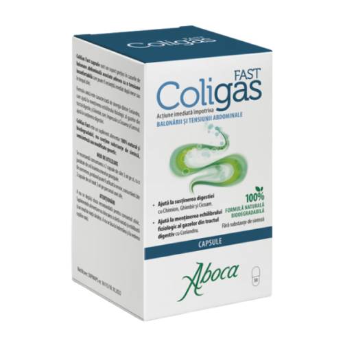 Coligas Fast, 30 capsule, Aboca