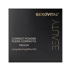 Pudra compacta Medium Beauty, 9.5g, Gerovital