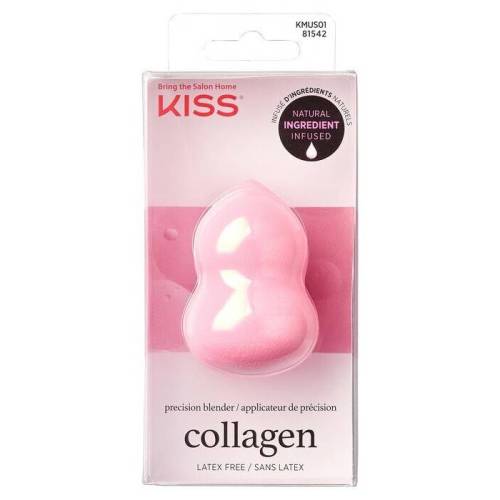 Burete make-up cu infuzie de colagen, 1 bucata, Kiss