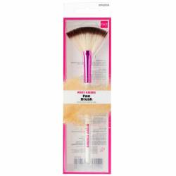 Pensula de machiaj Ruby Kisses Fan Brush, 1 bucata, Kiss