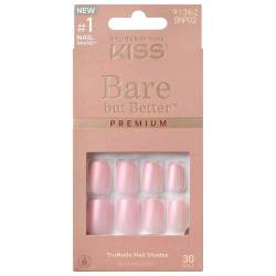 Unghii false Bare But Better Premium Nails Spicy, 30 bucati, Kiss