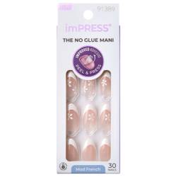 Unghii false Impress Nails Fearless, 30 bucati, Kiss