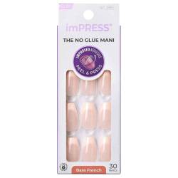 Unghii false Impress Nails Heroic, 30 bucati, Kiss