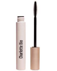 Mascara Bio pentru volum & alungire cu apa de trandafir, ulei de ricin si ceara Maro, 8ml, Charlotte Bio