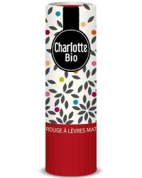 Ruj mat cu unt de shea, ulei de ricin si unt de jojoba Bio Vrai Rouge, 3.5g, Charlotte Bio