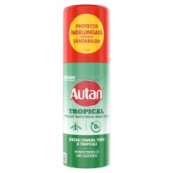 Spray repelent impotriva tantarilor Tropical Mini, 50ml, Autan
