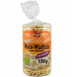 Vafe din porumb cu amaranth, eco-bio, 150g - Linea Natura