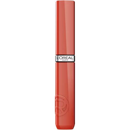 Ruj lichid cu stralucire de lac Infaillible Laque Resistance 635 Worth It Medium, 4.3ml, L'Oreal Paris