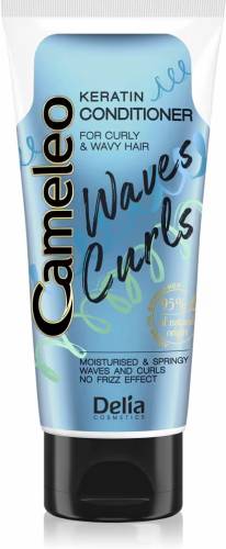 Balsam Cameleo Waves & Curls Keratin, 200ml, Delia Cosmetics