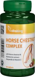Diosmina cu extract de castan salbatic, 60 comprimate, Vitaking