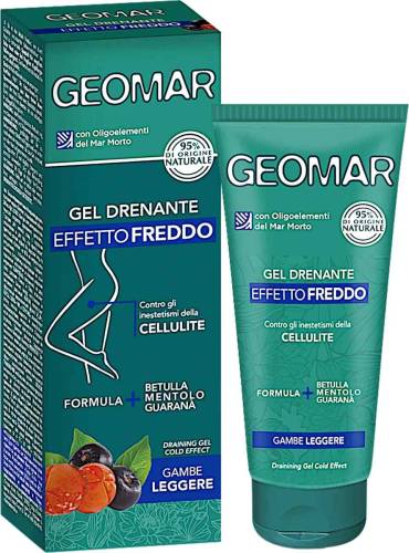 Gel drenant si racoritor anticelulita, 200ml, Geomar