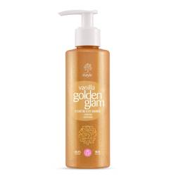 Shimmer hidratant pentru corp Vanilla Golden Glam, 200ml, Mayie