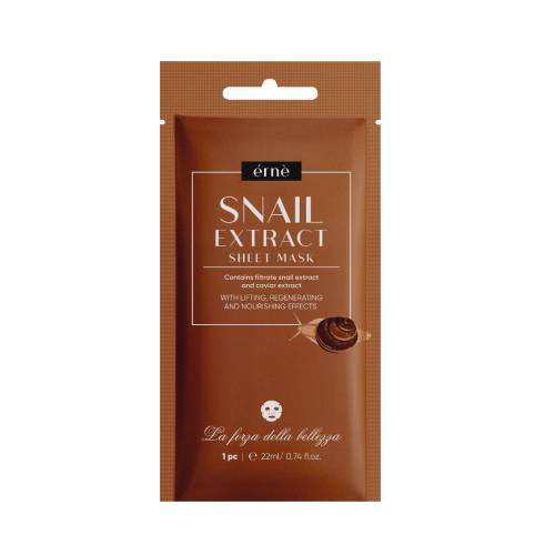 Masca de fata cu extract de melc La forza della belleza, 22ml, Erne