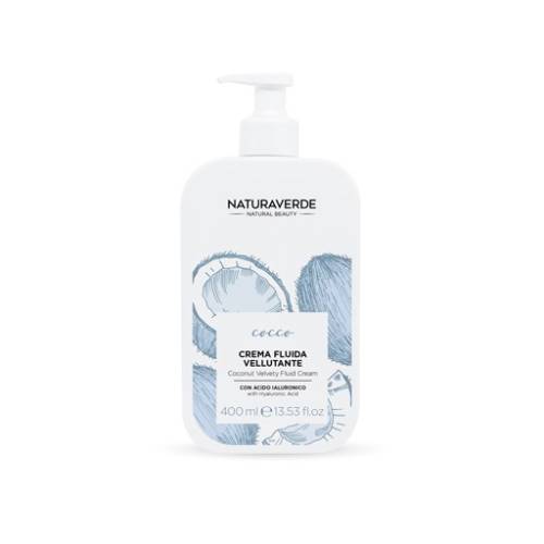 Crema fluida cu nuca de cocos, 400ml, Naturaverde