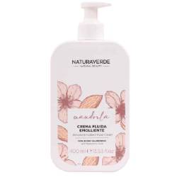 Crema fluida emolienta cu migdale, 400ml, Natura Verde