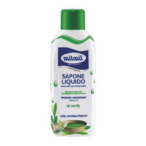 Sapun lichid rezerva antibacterian, 1000ml, Mil Mil