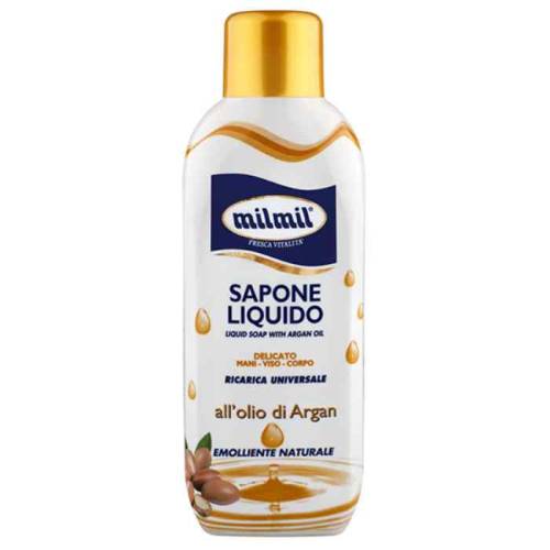 Sapun lichid rezerva cu ulei de argan, 1000ml, Mil Mil