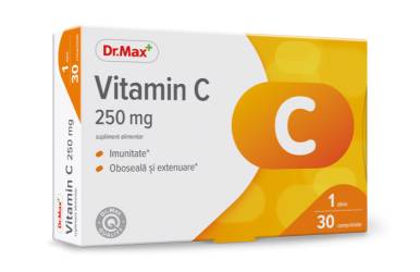 Dr. Max Vitamin C 250mg, 30 comprimate filmate