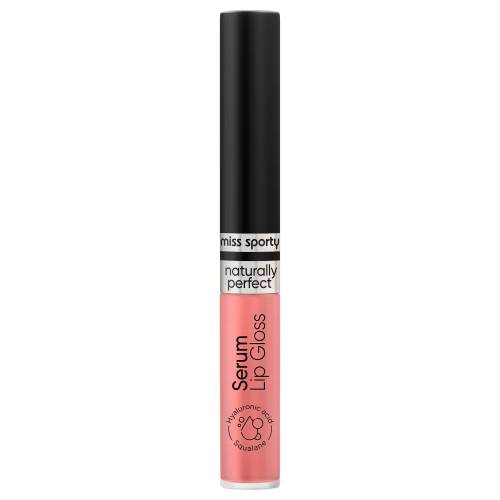 Gloss pentru buze Serum Naturally Perfect Intense Peony 10, 2.3ml, Miss Sporty