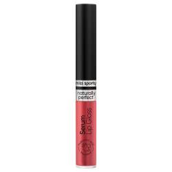 Gloss pentru buze Serum Naturally Perfect Nude Pink 20, 2.3 ml, Miss Sporty