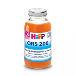 HiPP ORS 200 morcov si orez 200 ml – Rehidratare orala pentru bebelusi +6 luni