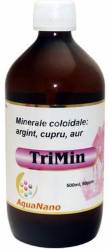 MINERAL AQUANANO TRIMIN argint, cupru, aur 50ppm 500ml, AQUANANO