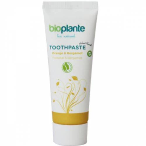 Pasta de dinti naturala cu portocala si bergamota 75ml - Bioplante