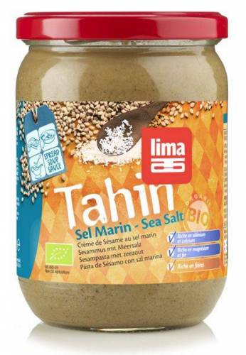 Tahini cu sare de mare eco-bio 500g - Lima