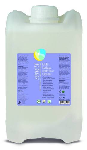 Detergent ecologic pt. sticla si alte suprafete 10L - Sonett