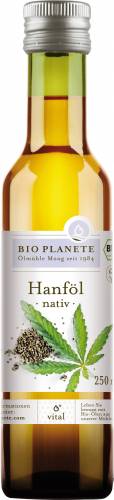 Ulei de canepa nativ, eco-bio, 250ml - Bio Planete