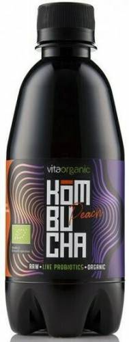 Kombucha cu piersici, eco-bio, 330ml - Vita Organic
