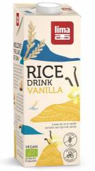 Lapte de orez cu vanilie bio 1l - Lima
