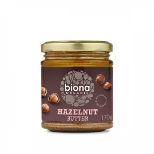 Unt de alune de padure eco-bio 170g Biona