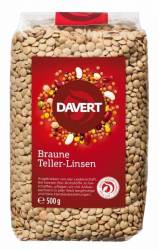 Linte maro, eco-bio, 500g - DAVERT