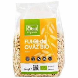 Fulgi de ovaz mari bio 500g - Obio