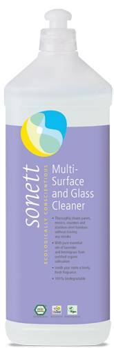 Detergent ecologic pt. sticla si alte suprafete 1L - Sonett