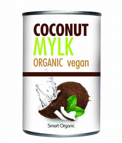 Lapte de cocos (50%) 400ml, eco-bio, Smart Organic
