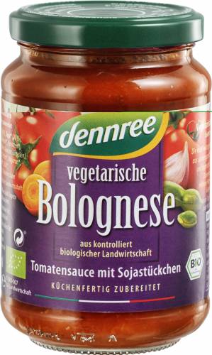 Sos de rosii Bolognese, eco-bio, 350g - Dennree
