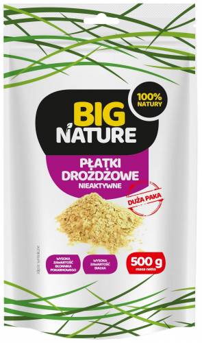 Fulgi de drojdie inactiva, 500g - Big Nature