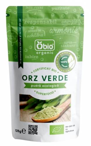 Orz verde pulbere 125g ECO-BIO OBio