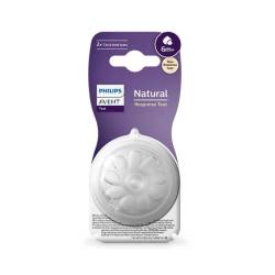 Avent Set tentine cu debit pentru hrana consistenta +6 luni SCY966/02, 2 bucati