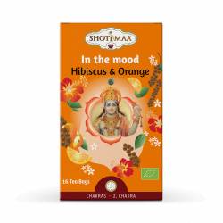 Ceai Shotimaa Chakras - In The Mood - hibiscus si portocale eco-bio 16dz - Shotimaa