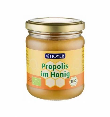 Miere cu propolis, eco-bio, 250g - Hoyer