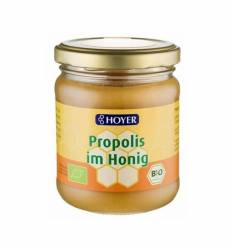 Miere cu propolis, eco-bio, 250g - Hoyer