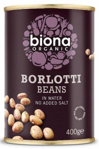 Fasole Borlotti, eco-bio, 400g - Biona