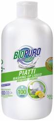Detergent lichid pentru vase, 500ml Biopuro