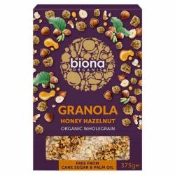 Granola cu miere si alune de padure, eco-bio, 375g - Biona
