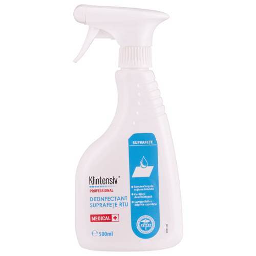 Dezinfectant pentru suprafete, 500ml, Klintensiv