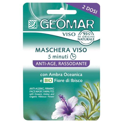 Masca de fata bio anti-age, 15ml, Geomar
