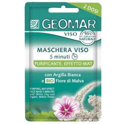 Masca de fata purifianta bio, 15ml, Geomar
